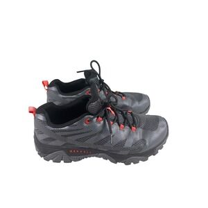 Merrell Moab 3 Mens Waterproof Hiking Shoes Grey Orange Size 10.5 Wide J06113W